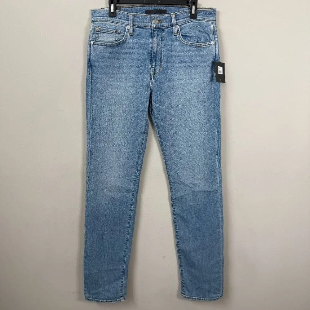 Joe's Jeans Brixton Straight & Narrow Denim Jeans Men's 34 Blue Izel Stretch NWT